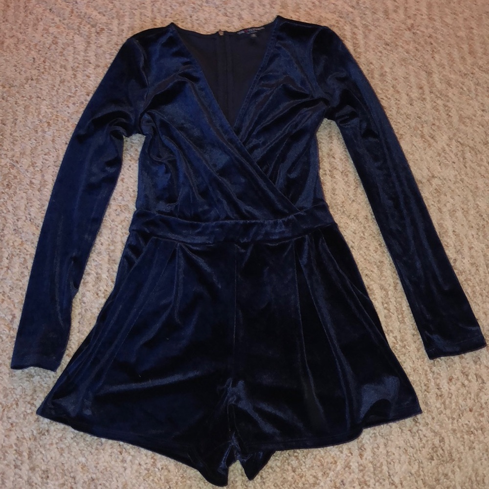Velvet romper
